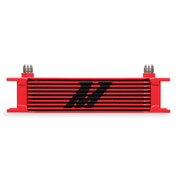 Mishimoto — Mishimoto Universal 10 Row Oil Cooler - Red - view 3